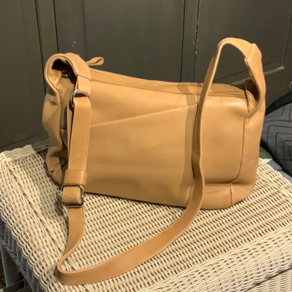 leather crossbody bag